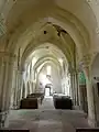 2e&nbsp;travée, vue vers l'ouest.