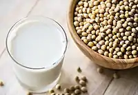 Image illustrative de l’article Lait de soja
