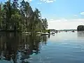 La baie Mustalahti.