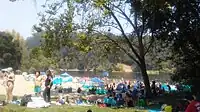 Plage du lac Anza