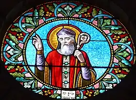 Rosace représentant saint Front.