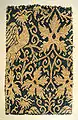 Lampas à motif de phénix, Iran ou Irak, XIVe&nbsp;siècle.
