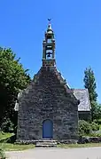 Vue de la façade.