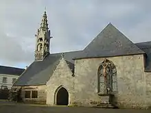 L'église Saint-Conogan à Lanvénégen.