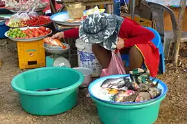 Marché de Paksong