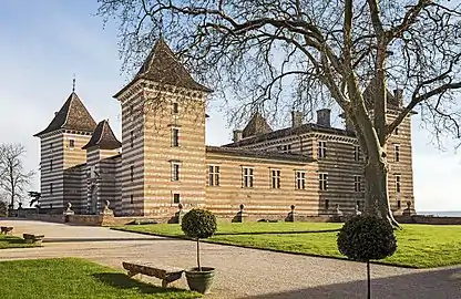 Le château de Laréole.