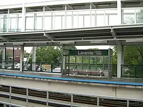 La station Laramie.