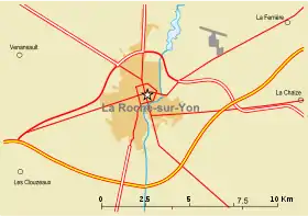 Carte de la route.
