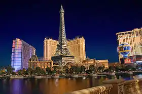Complexe hôtel-casino Paris Las Vegas.