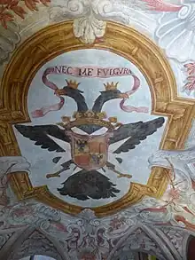 Armoiries des Lascaris de Vintimille (palais Lascaris à Nice).