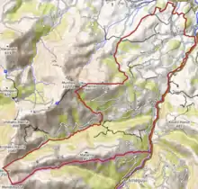 Carte topographique