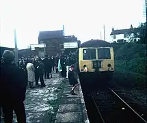 Dernier train à Rugby Central (1969).