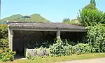 Le lavoir de l'église.