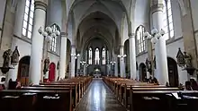 Intérieur de l'église lazariste de Währing