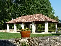 La halle construite en 2006.