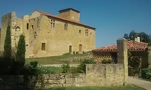 Le château du Garrané (vue d'ensemble).