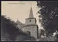 L'église Notre-Dame-et-Sainte-Philomène : vue extérieure d'ensemble (début XXe&nbsp;siècle).