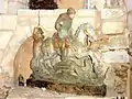 Saint Georges combattant le dragon.