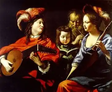 Mathieu Le Nain, Le Concert, seconde moitié du XVIIe&nbsp;siècle.
