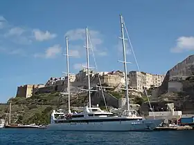 Le Ponant à Bonifacio en 2009.