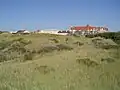 Dunes au nord de la plage.
