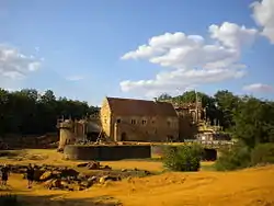 Le chantier en juillet 2011.