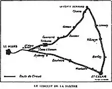 La première version du circuit.