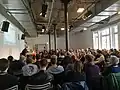 L'Atelier 1, salle de spectacles, conférences, performances ou expositions au 1er étage (Les rencontres de Sophie 2019).
