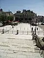 Place de la Libération vue des allées d'Étigny.