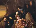 Constance (Preciosa) Abducted by the Gypsies de Leendert van der Cooghen&nbsp;(en) (vers 1652-1681).