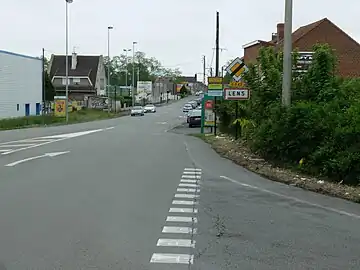 Une entrée de Lens.