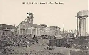 Fosse no&nbsp;1 Sainte-Élisabeth ou Jules Casteleyn au début du XXe&nbsp;siècle.