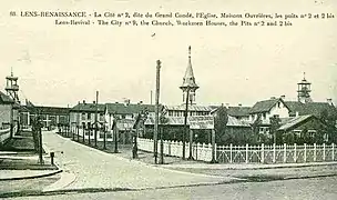 La cité no&nbsp;2 dite du Grand condé (églises, habitations ouvrières).