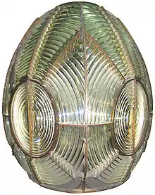 Lentille de Fresnel.