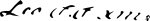 Signature de Léon&nbsp;XIII