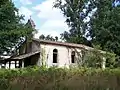 L'église Saint-Martin de Musset, abandonnée (août&nbsp;2012)