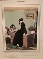 Les Lorettes vues par Paul Gavarni.