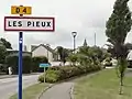 Entrée de l'agglomération.