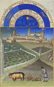 Château de Lusignan, Les Très Riches Heures du duc de Berry