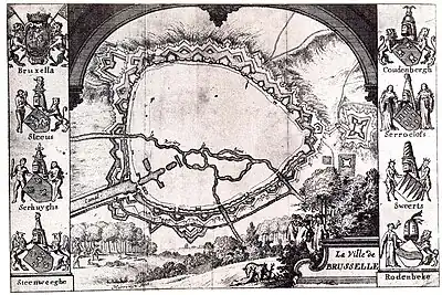 Blasons des Lignages de Bruxelles, 1697.