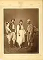 Caïkdji (batelier), sakka (porteur d'eau) et hammal (portefaix).