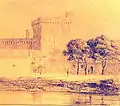 Gravure anonyme de 1847, Archives municipales d'Avignon.