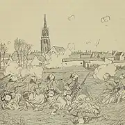 L'assaut du 3e&nbsp;régiment de marche de zouaves sur Beaune-la-Rolande.
