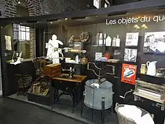 Exposition d'objets du quotidien.