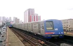 Train à Santana.