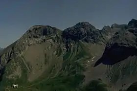 Vue de la Rotgundspitze (sur la droite).