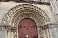 Détail du portail.
