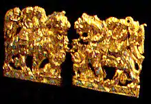 Agrafes Dionysos et Ariane