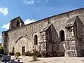 Vue latérale sud de l'église (août&nbsp;2012)