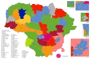 Parti arrivé en tête par circonscription à l'issue du second tour.
